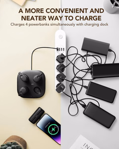 Tehopankki Veger Pogo (W007CK) 4 x 5000 mAh mustaa