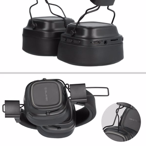 Blavec Over-ear Bluetooth Headphones BO-11 Bass Admiral (BO11-B) black (damaged packaging)