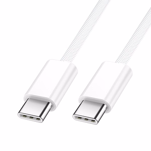 BWOO kaapeli USB-C - USB-C 1m 60W iPhone 15 BO-X284 valkoinen