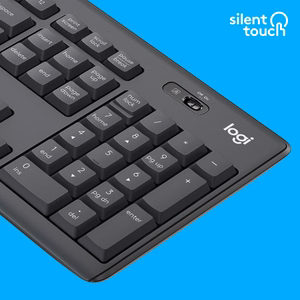 Logitech MK295 Silent langaton yhdistelmä