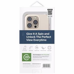 Uniq Swivix 360 Rotating Kickstand Case for iPhone 16 - Gold
