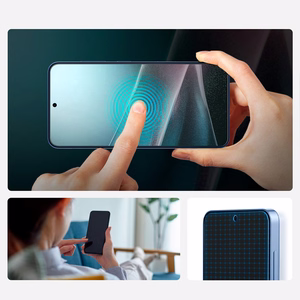 Spigen Elite Shield Ez Fit Samsung Galaxy S25 -puhelimelle läpinäkyvä