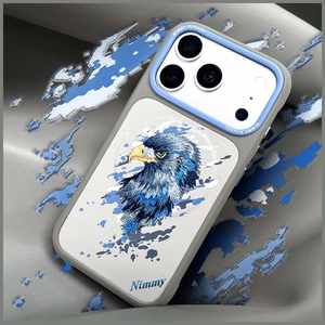 Harmaa NIMMY KOTKA suojakuori IPHONE 18 Pro Max/17 Pro Max -puhelimelle, MagSafe-yhteensopiva