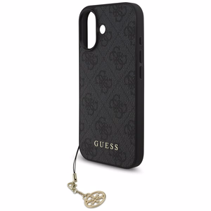 Guess 4G Charms Collection MagSafe -suojakuori iPhone 17 - musta