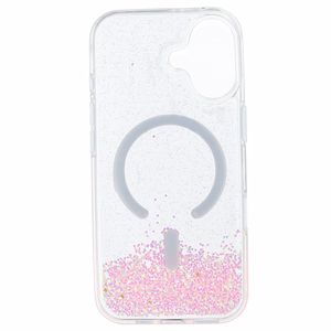 Tel Protect Moonlite Magsafe -suojakuori iPhone 17:lle vaaleanpunainen kirkas