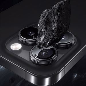 Benks Tempered glass Glass Warrior Lens Protector on camera for Iphone 16/16 Plus (lens 2 pieces) grey