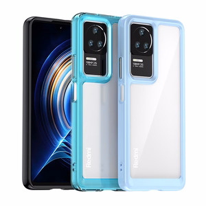Outer Space Kotelo Xiaomi Poco F4 5G kansi joustava kehys musta