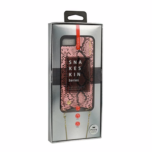 BAG - SNAKE Leather Case - IPHONE XS MAX Pink