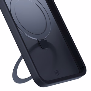 3mk Smoke Case Mag&Stand Samsung Galaxy S25:lle - musta