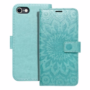 Flip case for iPhone 7 / 8 / SE 2020 / SE 2022 Mezzo Book mandala green