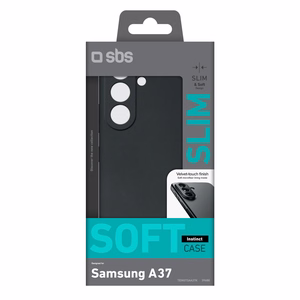 SBS Instinct -suojakuori Samsung Galaxy A37:lle - musta