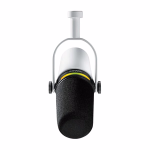 Shure MV7+-W – USB-C/XLR-podcast- ja laulumikrofoni, valkoinen