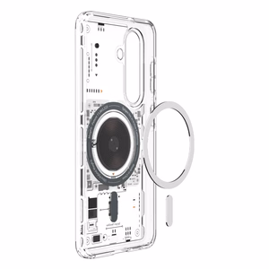 Spigen Ultra Hybrid Mag MagSafe Suojakuori Samsung Galaxy S26 Neo One:lle - läpinäkyvä