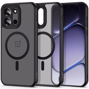 Tech-Protect Magmat MagSafe -suojakuori OnePlus Nord 6 -mallille, mattamusta