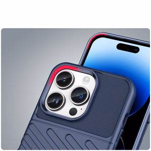 Thunder Case iPhone 14 Pro Max sininen panssaroitu kotelo