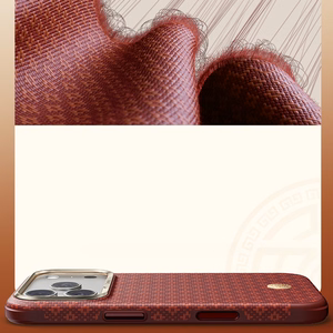 Benks ArmorGrid Edge X9 Air Navigator Kevlar-suojakuori (C.K.FL.AP.RD.X070) iPhone 18 Pro Max / 17 Pro Max -puhelimille, punainen (Sawy Red)