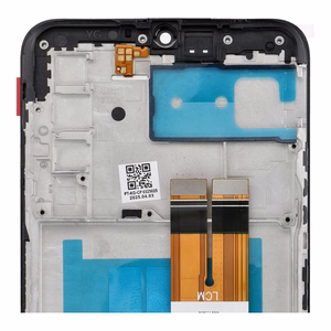 LCD-naytto Samsung A03S A037G:lle OEM kehyksella (164mm)