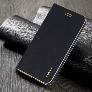 Vennus Book Suojakuori kehyksellä Huawei P8 Lite (2017) / P9 Lite (2017):lle laivastonsininen