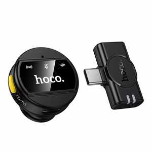 Wireless microphone USB C Hoco L21 black