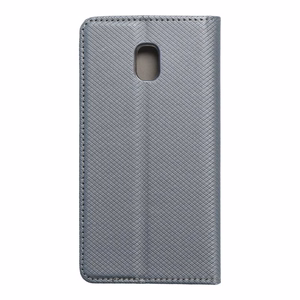 Flip case for Samsung J3 2017 Smart Case Book steel