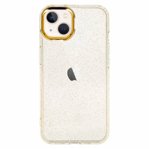 Tel Protect Gold Glitter -suojakuori iPhone 14:lle kultainen