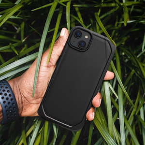Raptic X-Doria Slim Case iPhone 14 Plus takakuori musta