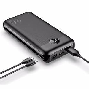 VEGER varavirtalähde 30000 mAh PD QC3.0 3A 20W L30 (W3008PD) musta
