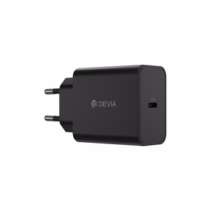 Devia Rocket PD 45 W – seinälaturi, 1× USB-C, musta