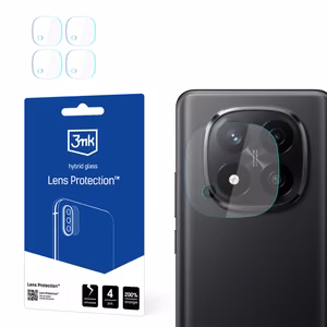 Hybridilasi kameran linsseille 3mk Lens Protection Xiaomi Redmi Note 14 Pro+:lle