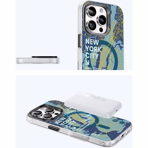 Benks Magnetic City New York Case for Iphone 16 Plus