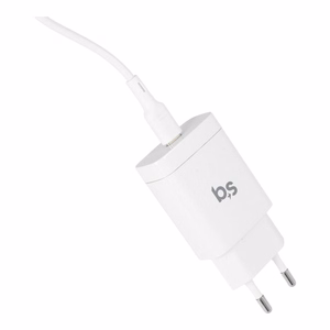 Puhelinlaturi Blue Star USB C QC4.0 PD 3A 18W + kaapeli USB C - Lightning TFK-TC-1099C valkoinen