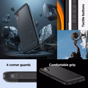 Spigen Tough Armor case for Samsung Galaxy XCover 7 - black