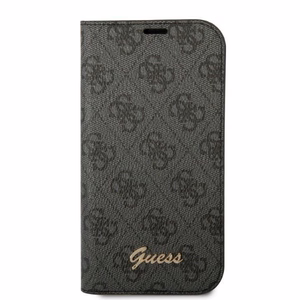 Guess GUBKP14LHG4SHK iPhone 14 Pro 6.1 "black / black book 4G Vintage Gold Logo