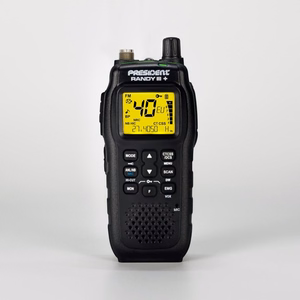 President Randy III Plus ASC AM/FM kannettava CB-radio musta