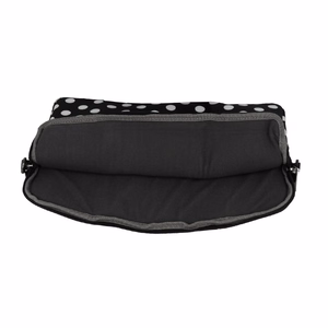 Wonder Sleeve Laptop 13-14 inches black polka-dot
