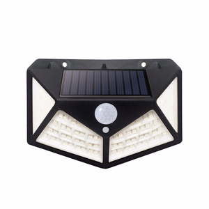 Forever Light Aurinkokenno LED-lamppu SUNARI FLS-65 100*SMD PIR 6W 480lm 6000K 1200mAh Li-Ion