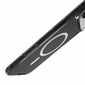 Puro Impact Clear D3O TPU+PC MagSafe-yhteensopiva suojakuori iPhone 17 Air:lle - läpinäkyvä