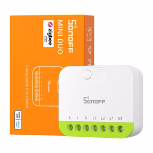 Sonoff MINI-ZB2GS ZigBee Kaksikanavainen Mini-kytkin