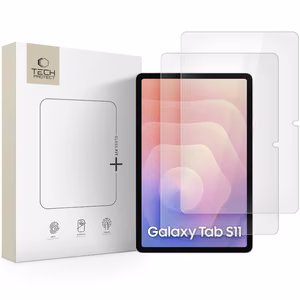 Tech-Protect Glass Fit+ 2-pack tempered glass for Samsung Galaxy Tab S11 11.0 - transparent