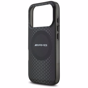 AMG Double Layer Transparent Graphics MagSafe -suojakuori iPhone 17 Pro - musta