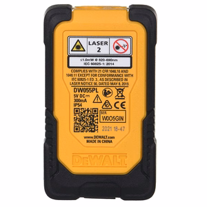 DeWalt DW055PL-XJ – laseretäisyysmittari, 16 m