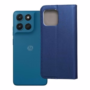 SMART CASE Book kuori Motorola G57 POWER:lle - laivastonsininen