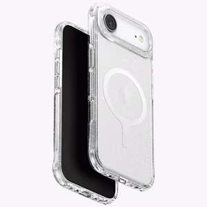 Uniq LifePro Xtreme Magclick Lataussuojakuori iPhone 17 Air:lle - Läpinäkyvä-Glitter