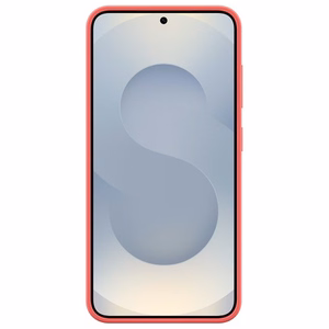 Samsung Silicone Case -suojakuori Samsung Galaxy S25+ -mallille, punainen