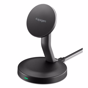 Spigen EF151MS Essential MagSafe 15W Langaton Laturi - musta