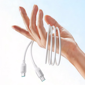 Joyroom S-A62 Lively Series 60W USB-C - USB-C kaapeli 1.2m - valkoinen