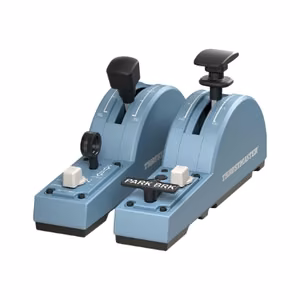 Thrustmaster ohjaussauva TCA Quadrant, lisäosa, Airbus Edition