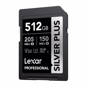 Lexar Professional SILVER PLUS SDXC 512 GB -muistikortti
