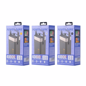External battery Power Bank Remax RPP-596 22.5W 40000mAh grey