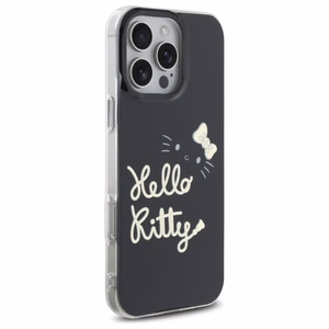Hello Kitty IML Golden Diva MagSafe Suojakuori iPhone 16 Pro Max:lle - musta